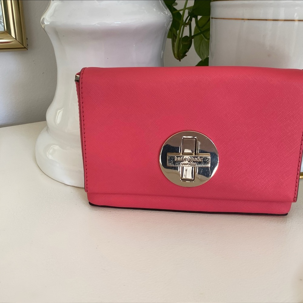 Kate Spade Coral Crossbody Purse - Authentic